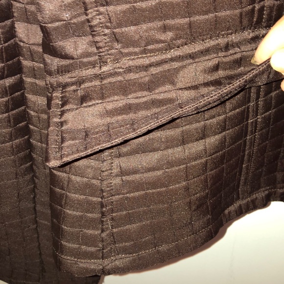 NWOT Modern Images brown quilted jacket - Picture 4 of 7